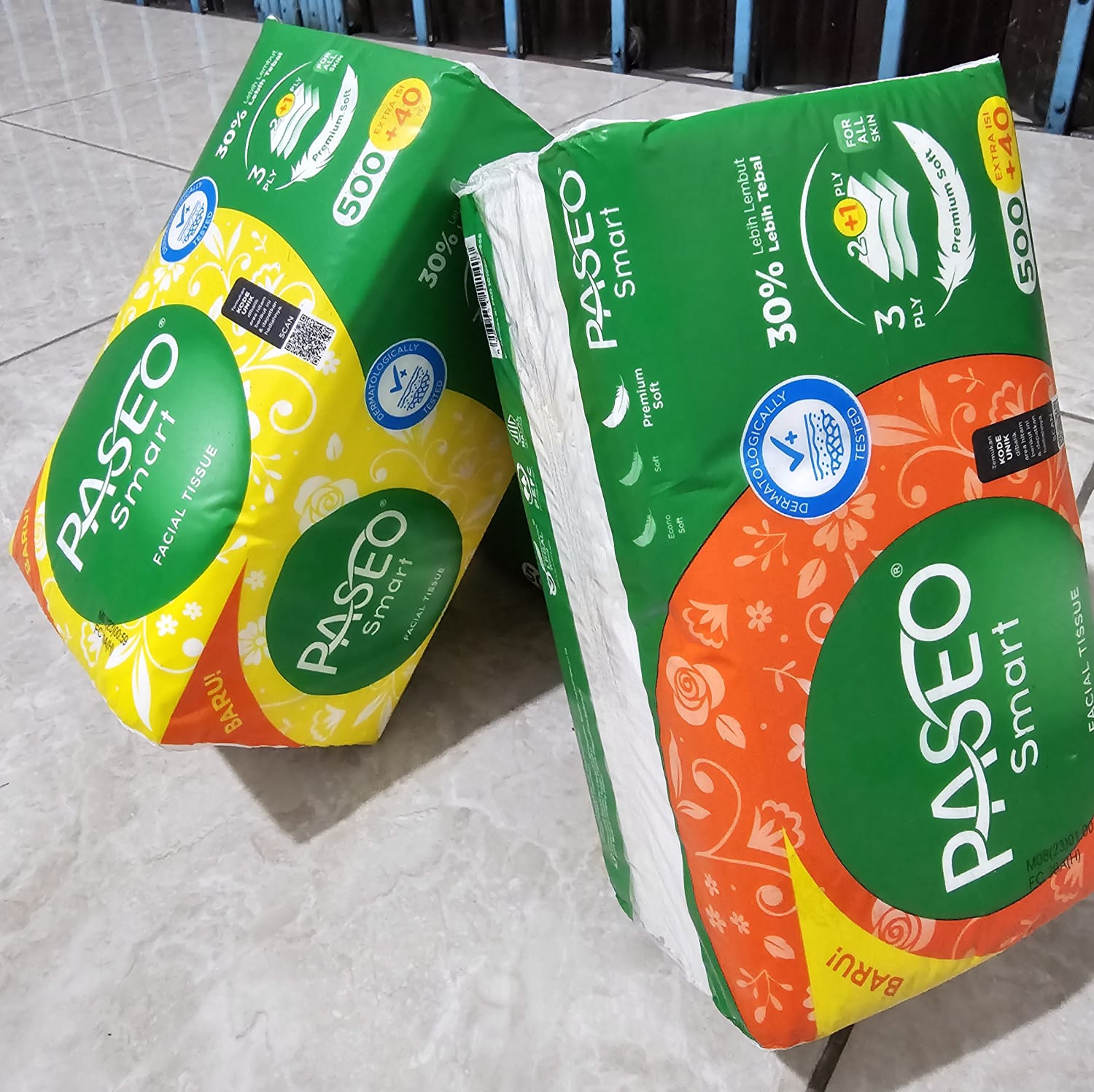 Tissue Paseo Smart 500+40 sheet 3 ply