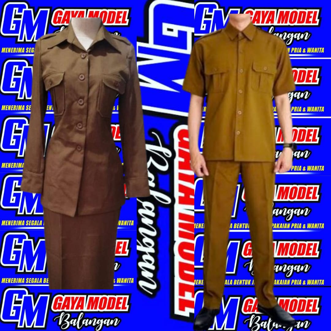 Baju Dinas PDL khaki