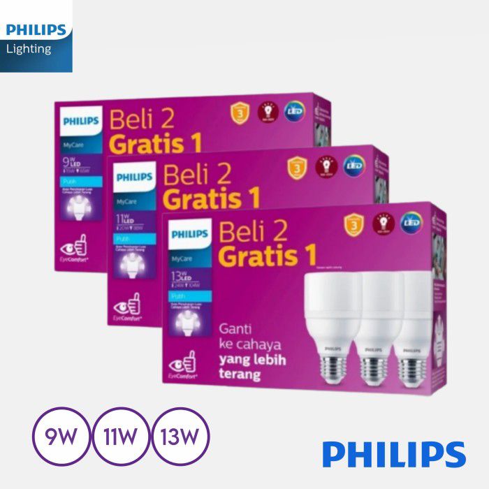 Lampu Philips multipack