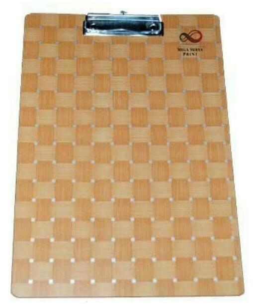 Papan Ujian Kayu - Papan Dada - Papan Jalan - Clipboard