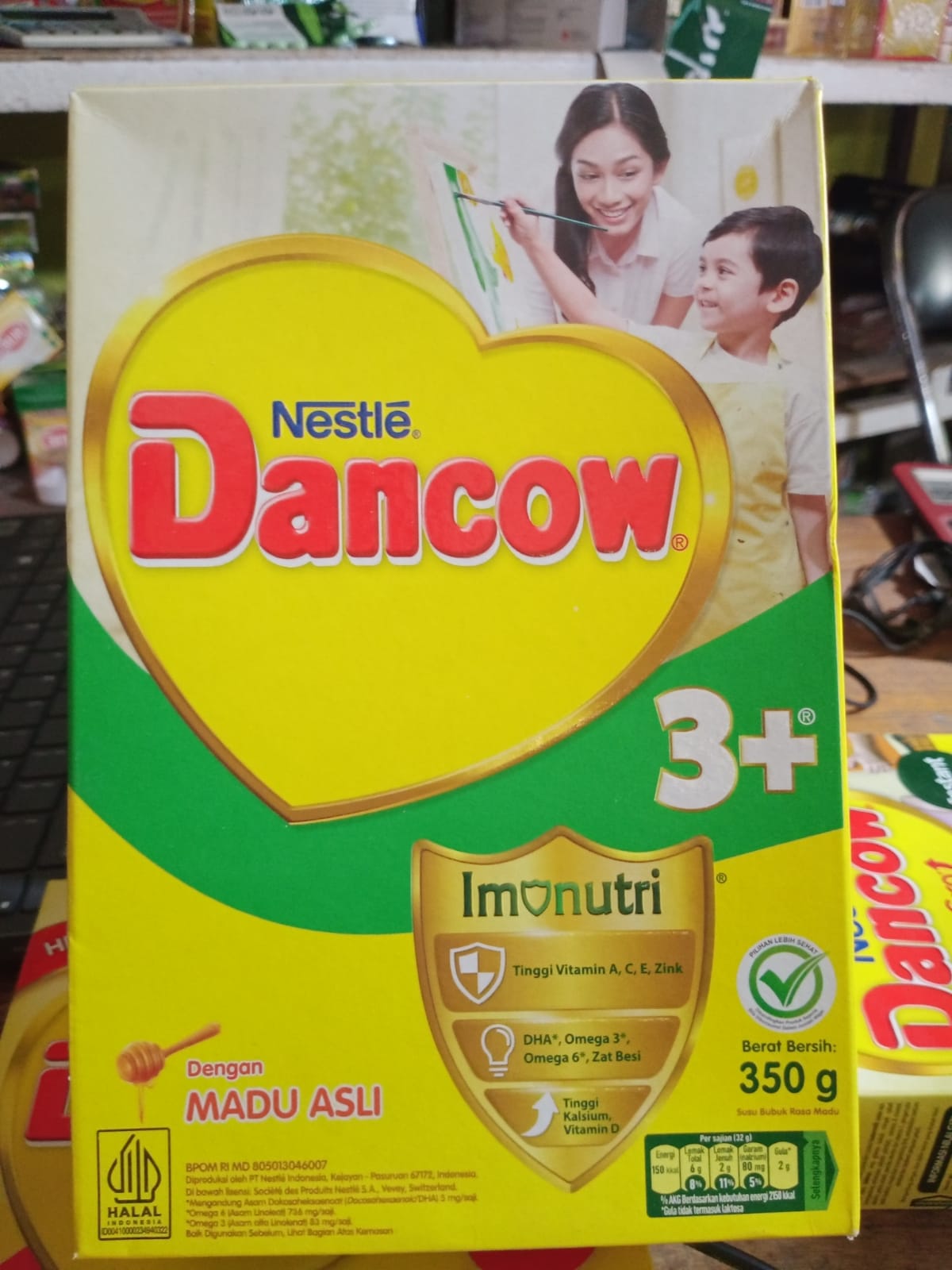 Dancow 3+ madu 350g