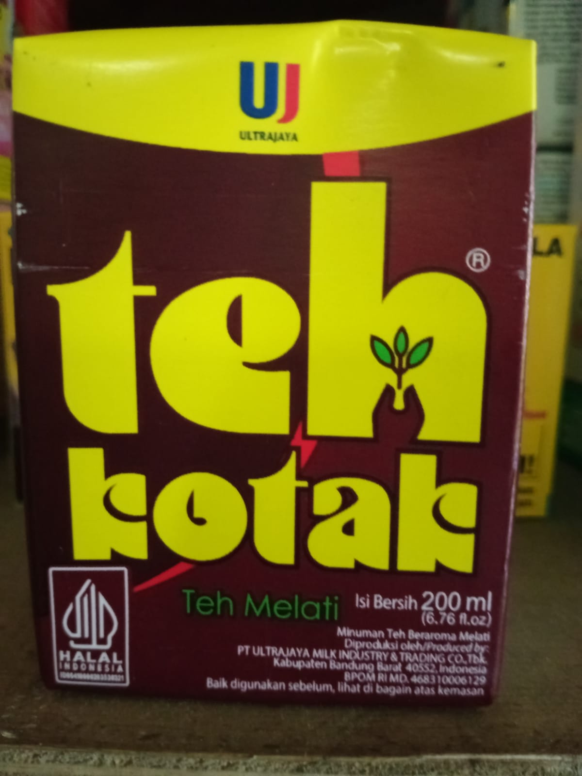 Teh kotak 200 ml