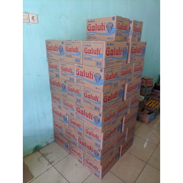 Air Mineral Gelas Galuh 1 Dus