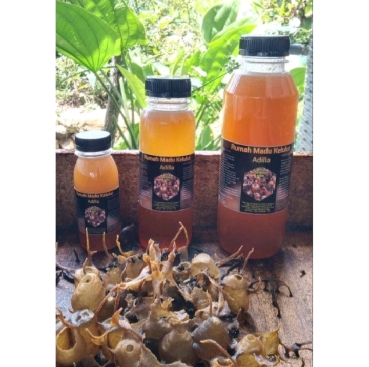 Madu Kelulut Murni 500ml ! Madu Trigona Itama Kalimantan