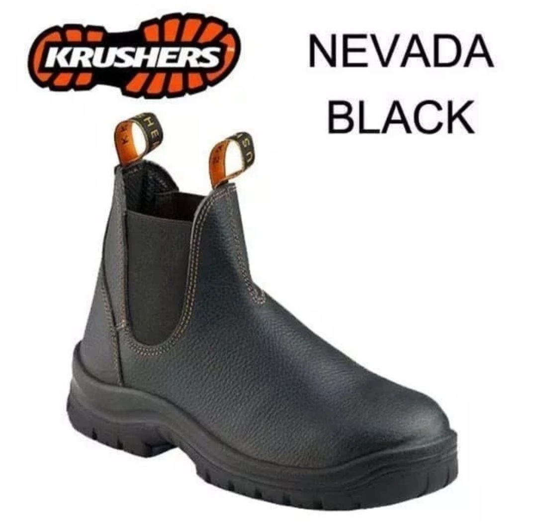 Sepatu Safety Krushers Nevada Hitam