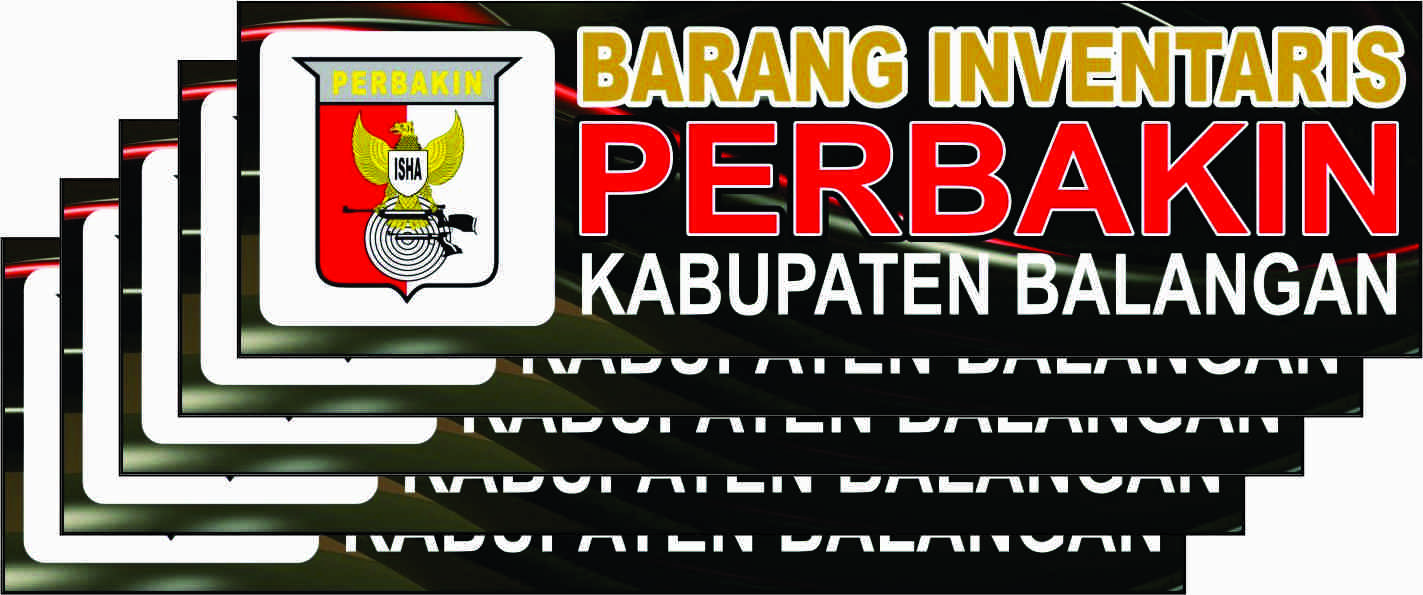 Stiker Aset