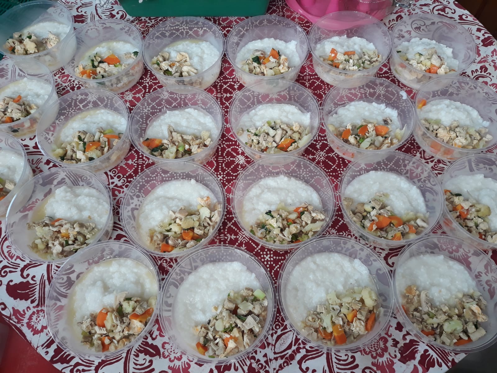 Bubur Tim Capcay Ayam