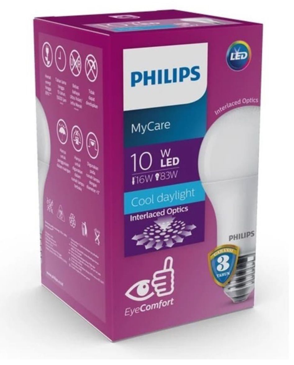 lampu philips 10 watt