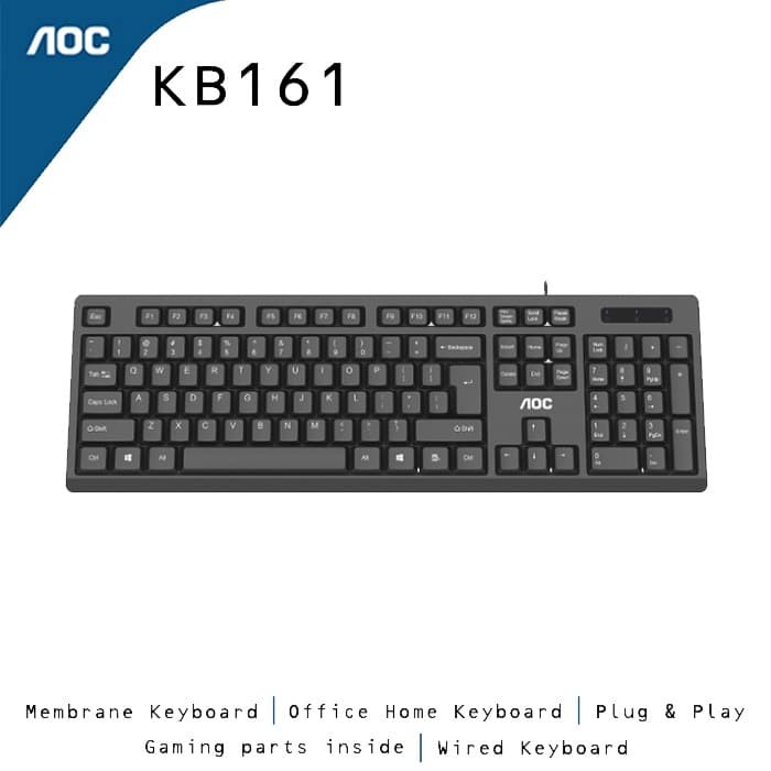 keyboard aoc kb 161