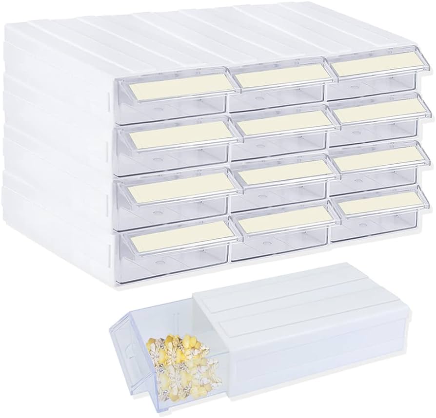 Comparthent storage 12 dravers