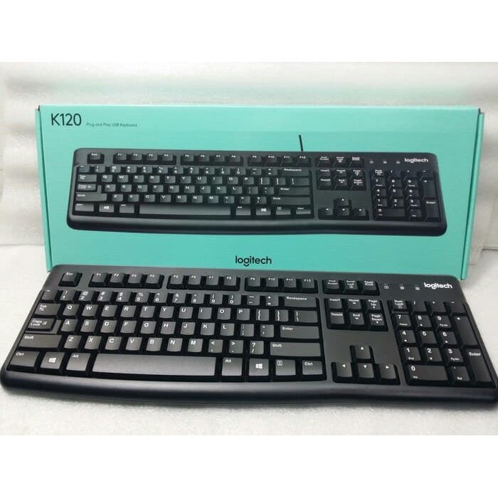 Keyboard Logitech K120 USB Wired 