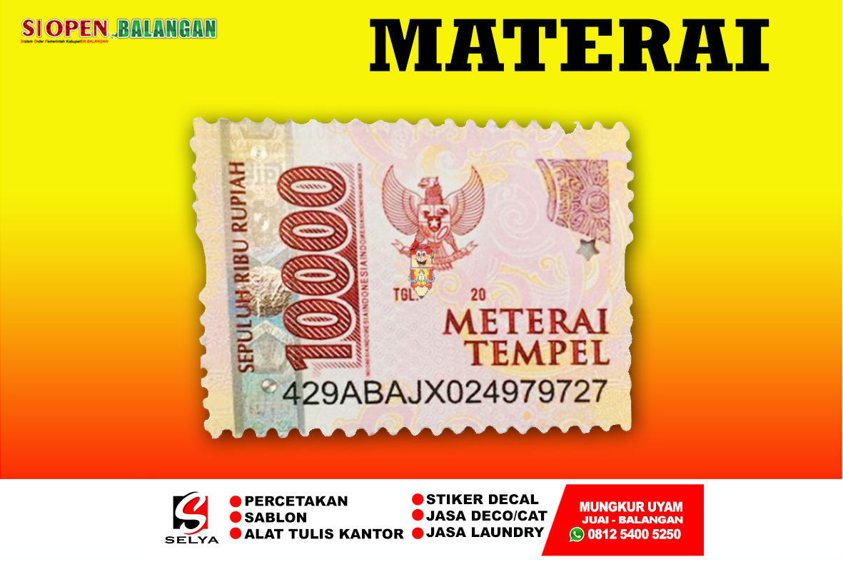 MATERAI TEMPEL