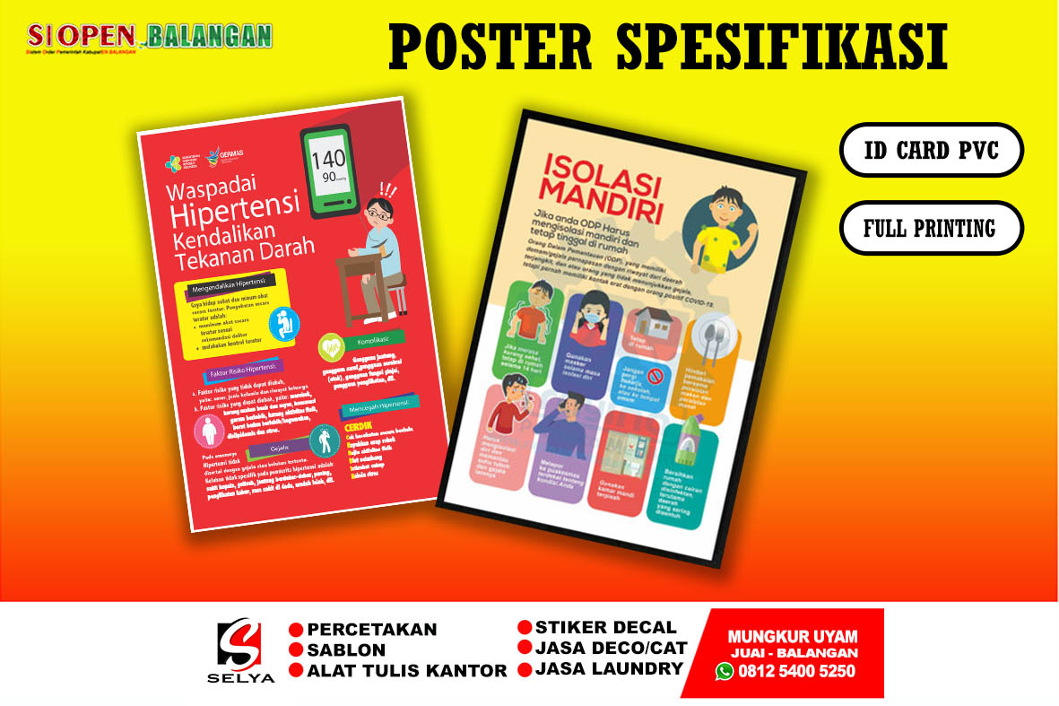 POSTER SPESIFIKASI