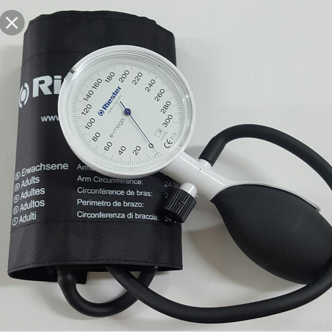 Tensimeter Aneroid - Jarum E-Mega - Riester