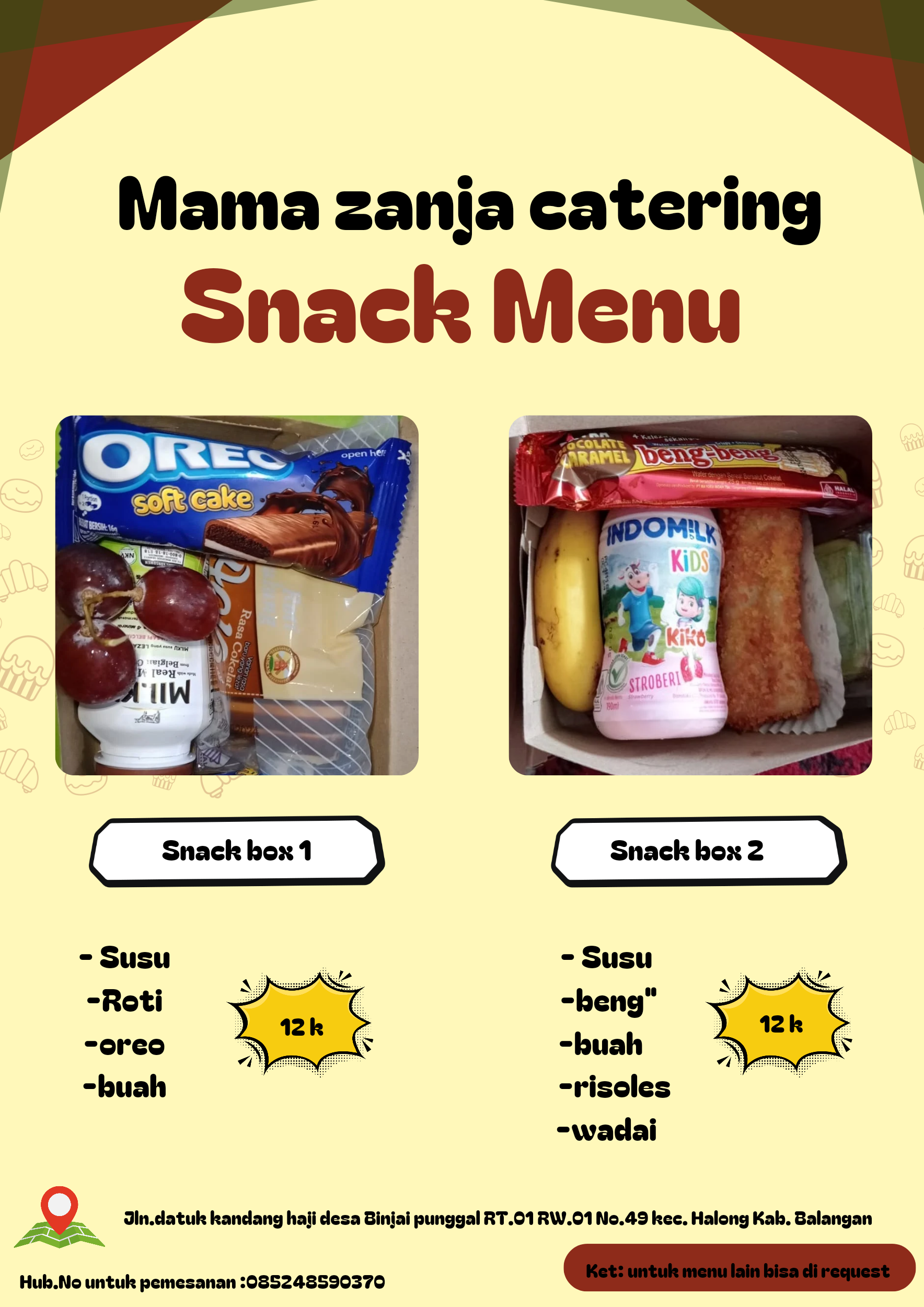 Snack kotak