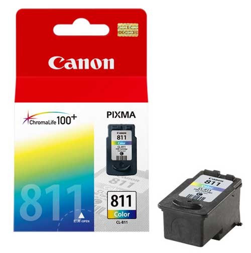 Cartridge Canon Cl-811 Color Ink Original - Warna 100% Original