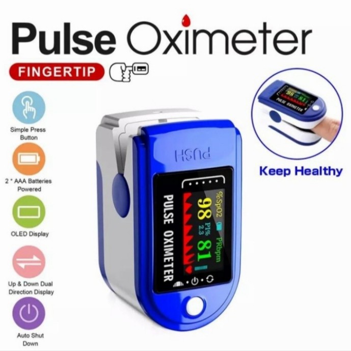 PULSE OXIMETER ( Pengukur kadar oxigen dalam tubuh)