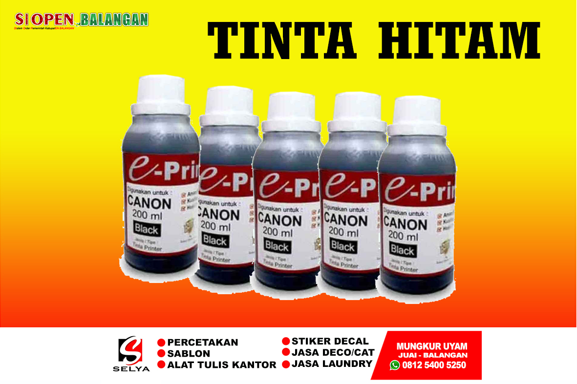 TINTAB PRINT HITAM