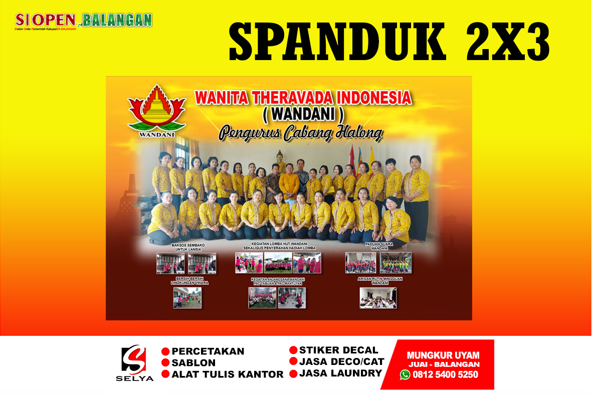 SPANDUK 2 X 3