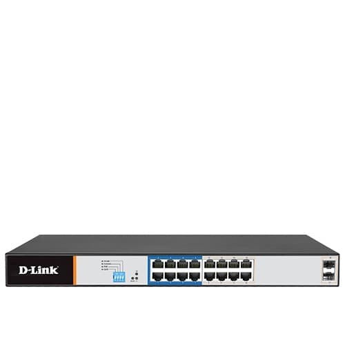 Switch D-LINK DGS-F1018P-E 16 port Gigabit PoE 