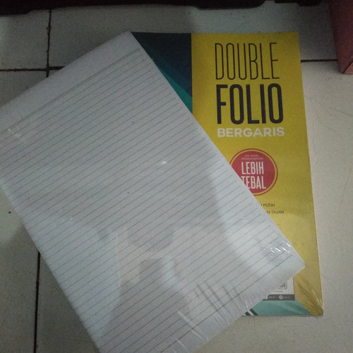 Kertas Folio Bergaris