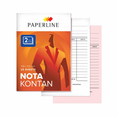 nota kontan kecil 2 ply