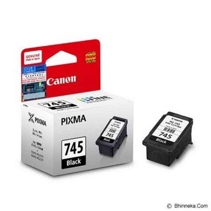 cartridge Canon 745 black atau 746 colour