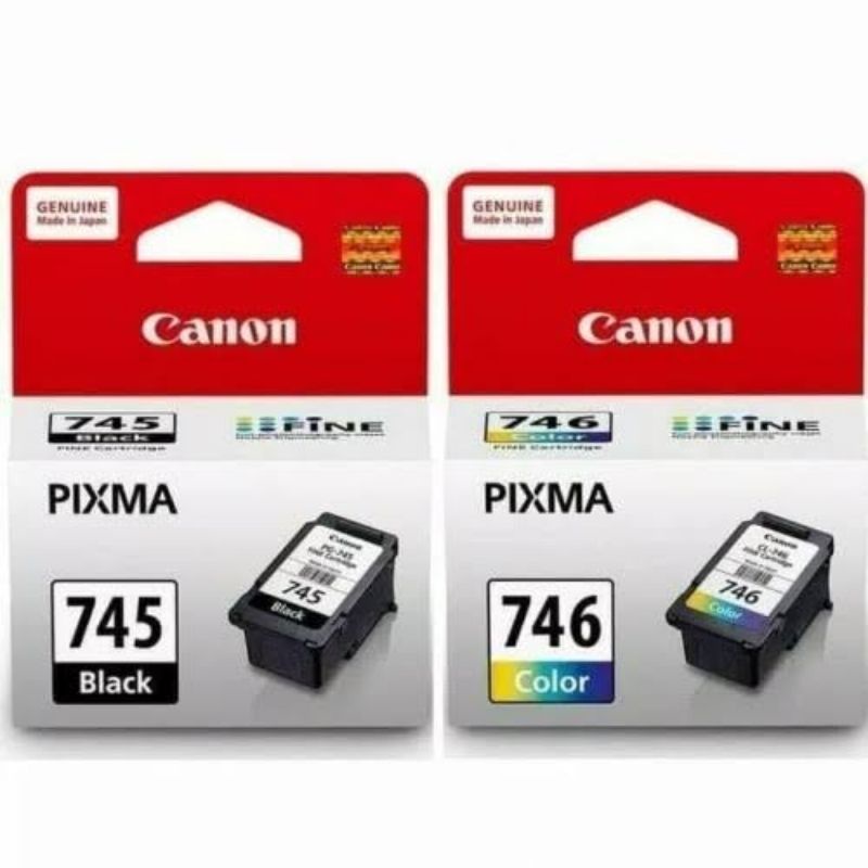 cartridge Canon 745 black atau 746 colour