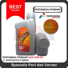 Oli Pertamina PRIMA XP 20W50 1Liter