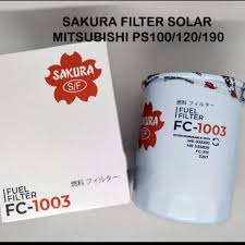 filter solar sakura FC-1003 fuso truck,kobelco/fighter