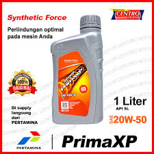 Oli Pertamina PRIMA XP 20W50 1Liter