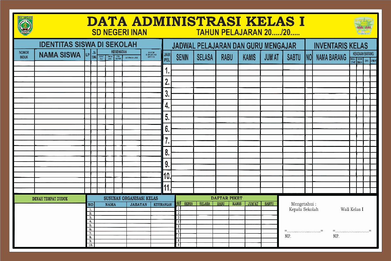 Papa Data Kantor / Sekolah