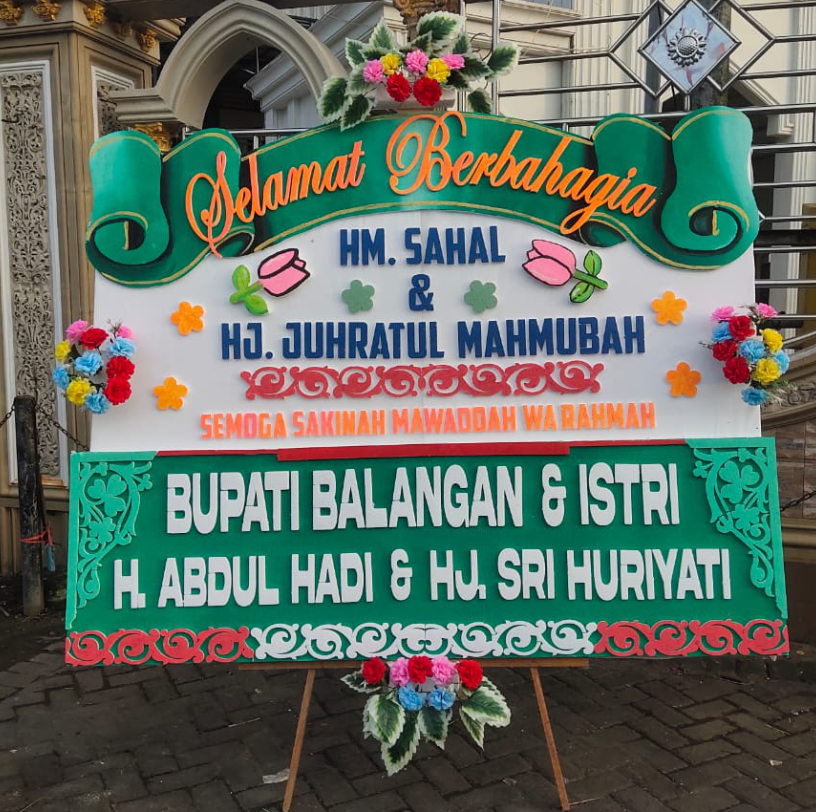 Karangan Bunga Wedding