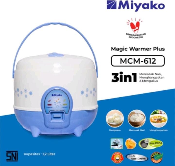 RICE COOKER MIYAKO MCM  612