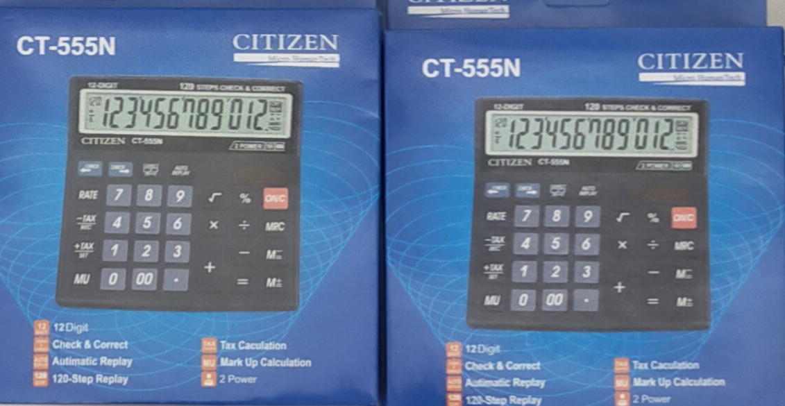 Calculator citizen 555