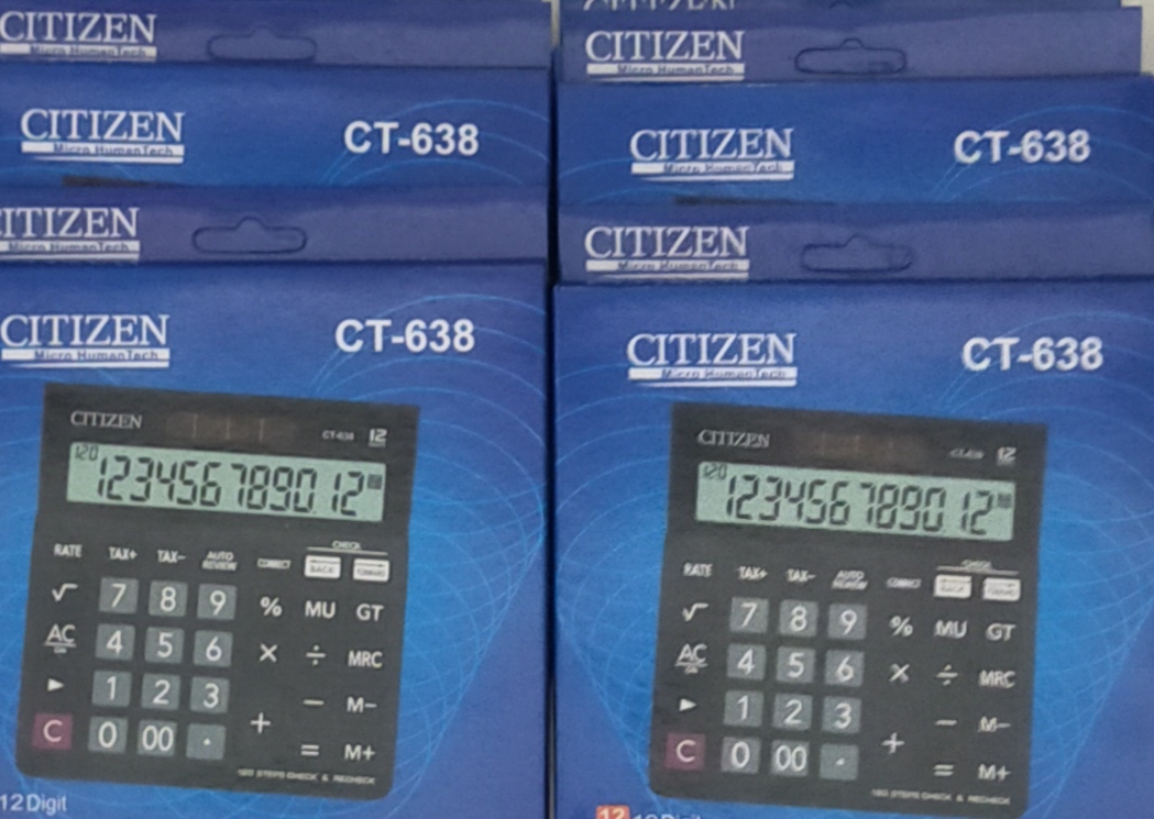 Calculator citizen 638