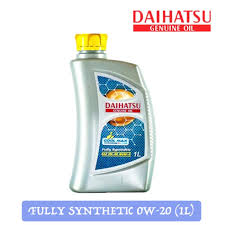 Daihatsu Genuine Oil 0W-20 API SN/GF-5 Fully Synthetic 1L 