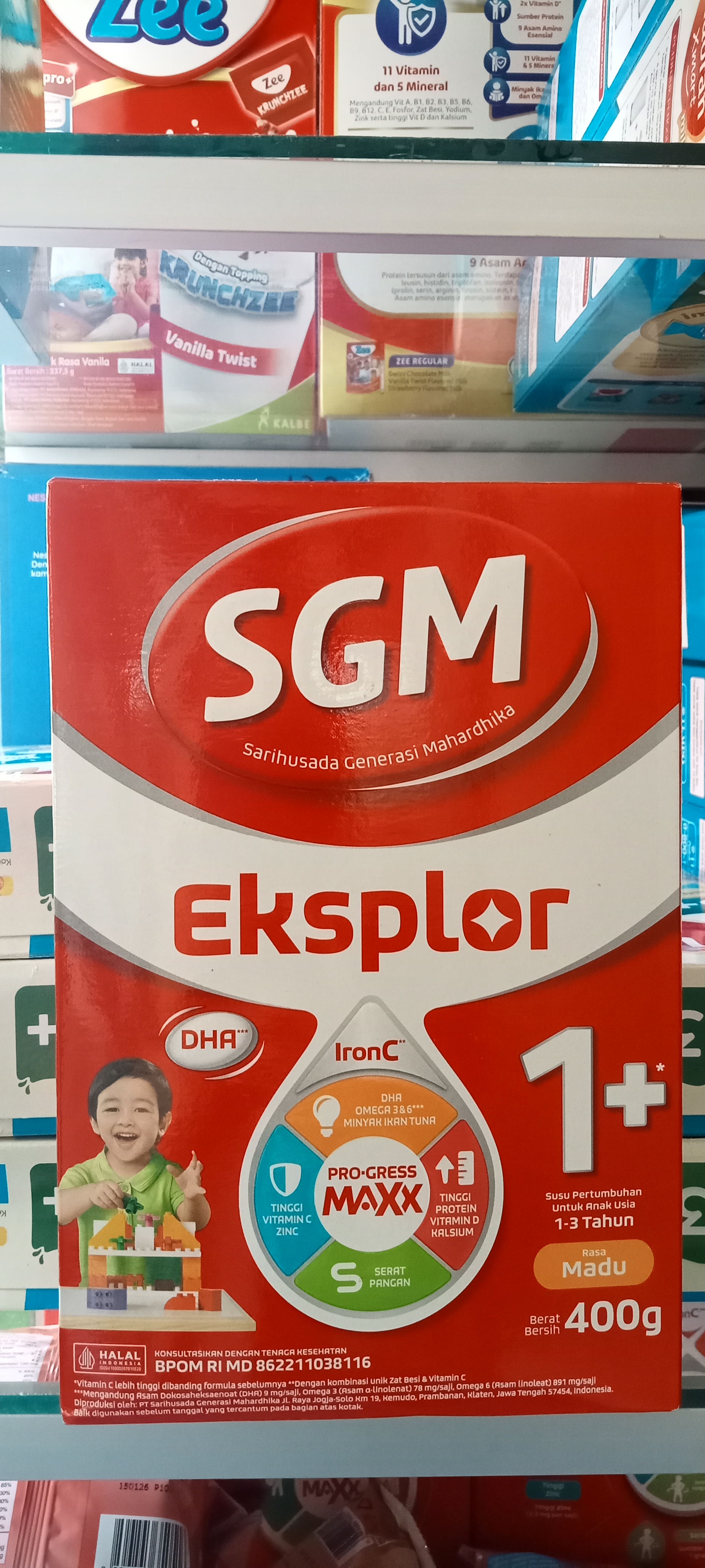 Susu SGM eksplor 1+ 