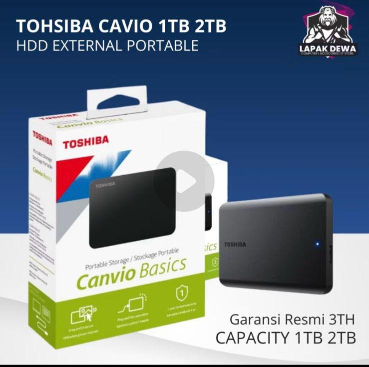 Toshiba Hardisk Eksternal 