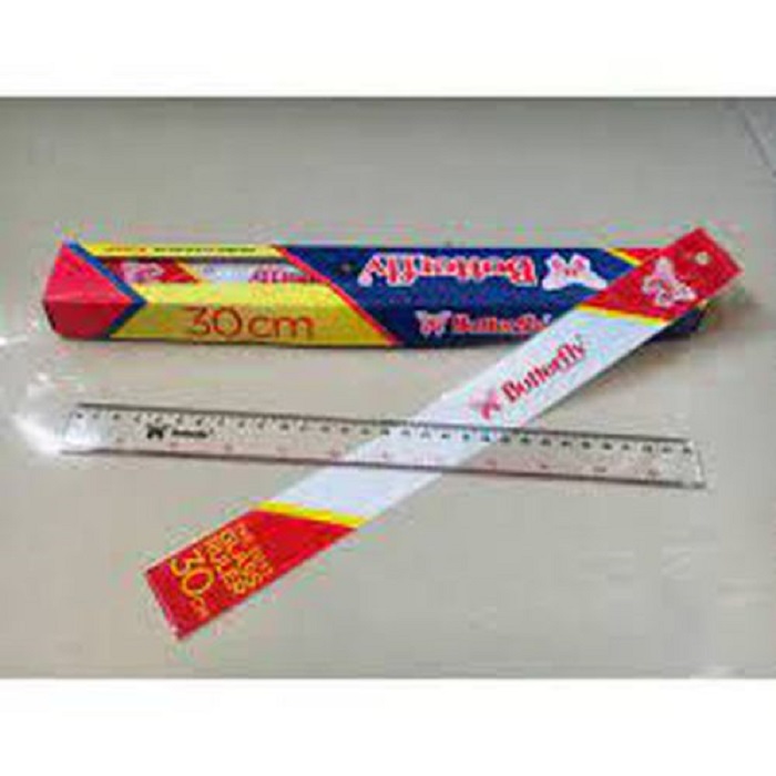 penggaris plastik 30 cm