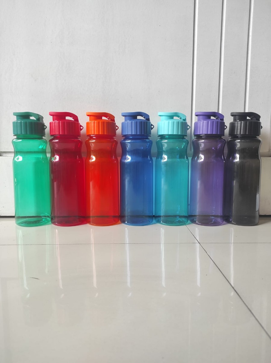 Botol Air Minum Tumblr Plastik Souvenir Promosi 560ml - Florida Chielo - Hijau