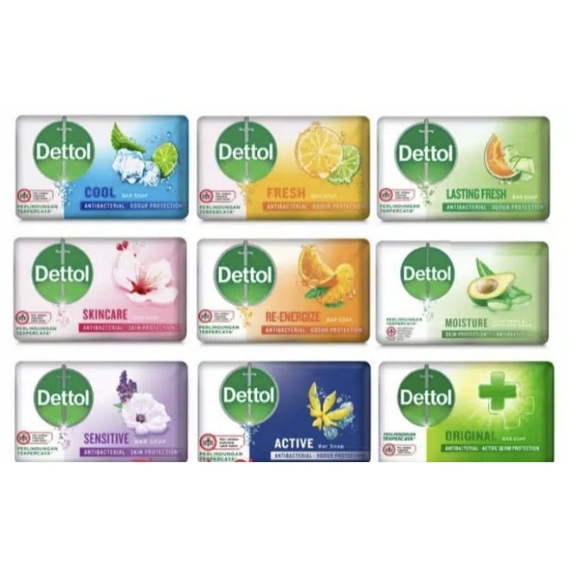 Dettol Sabun Batang Anti Bakteri 100gr