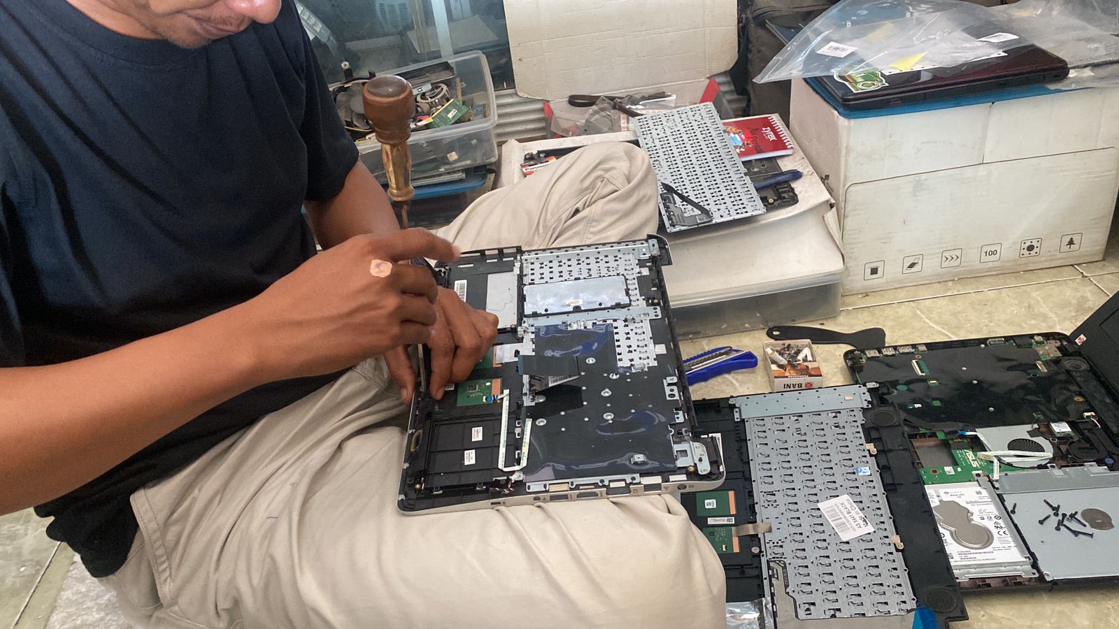 perbaikan ic laptop