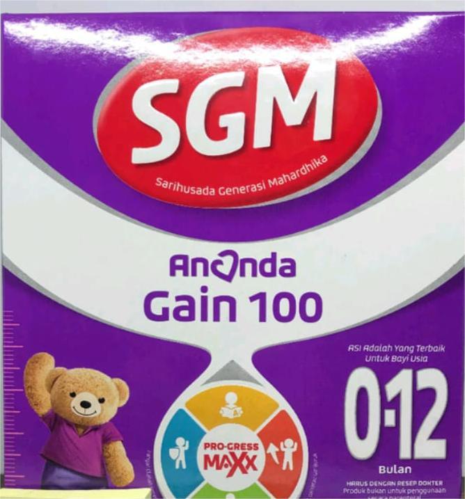 SGM GAIN 100 0-12 BULAN