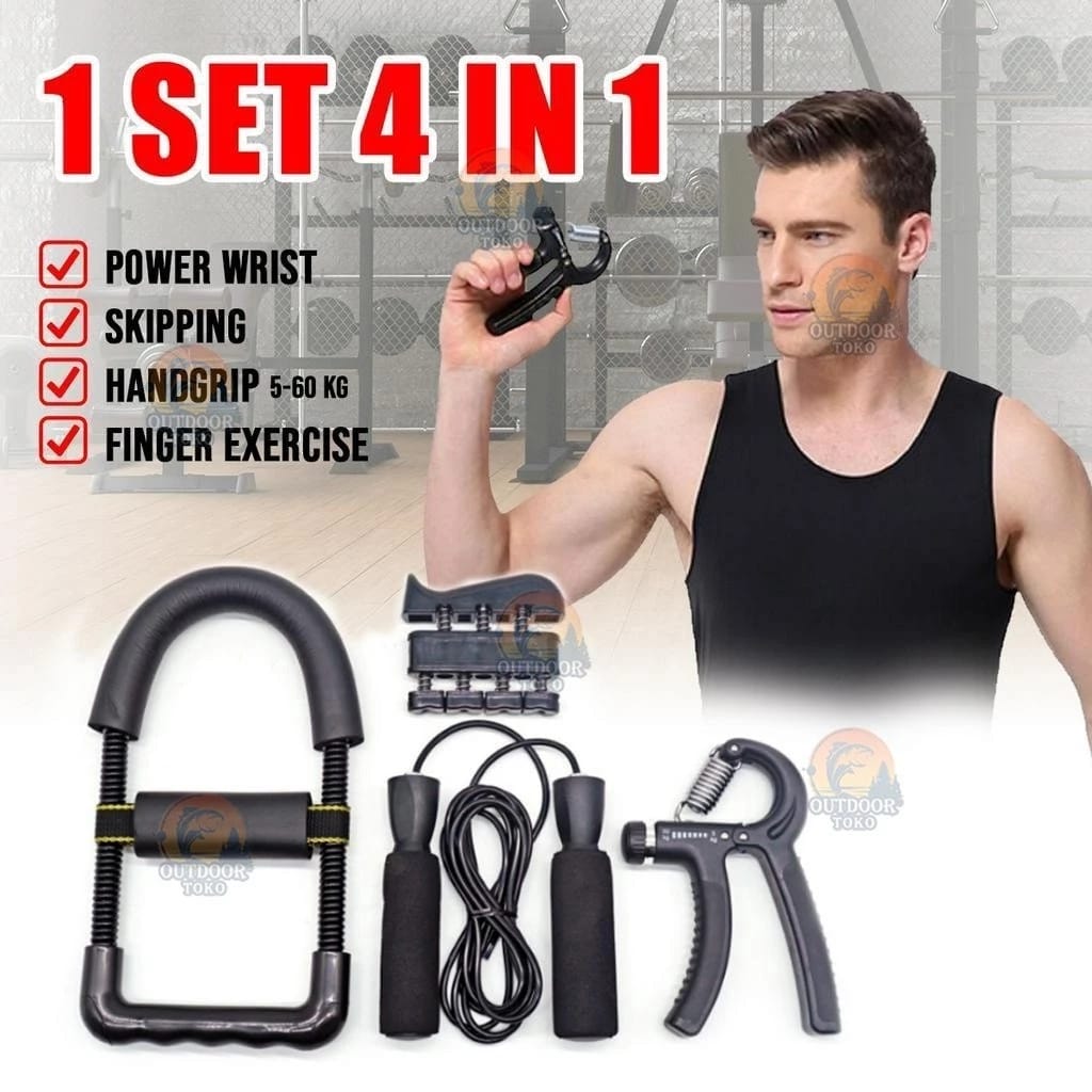 1 Set Alat Fitnes Olahraga Portable