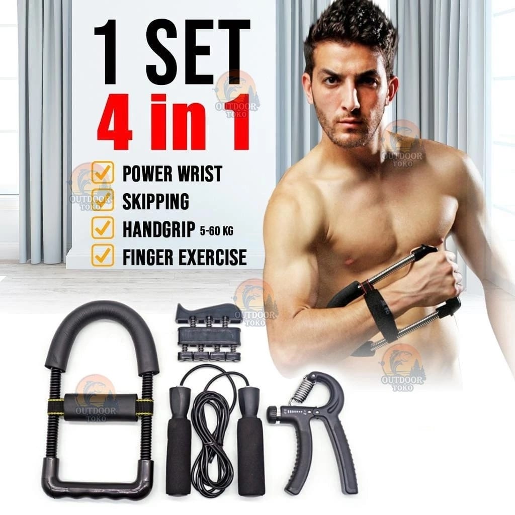 1 Set Alat Fitnes Olahraga Portable