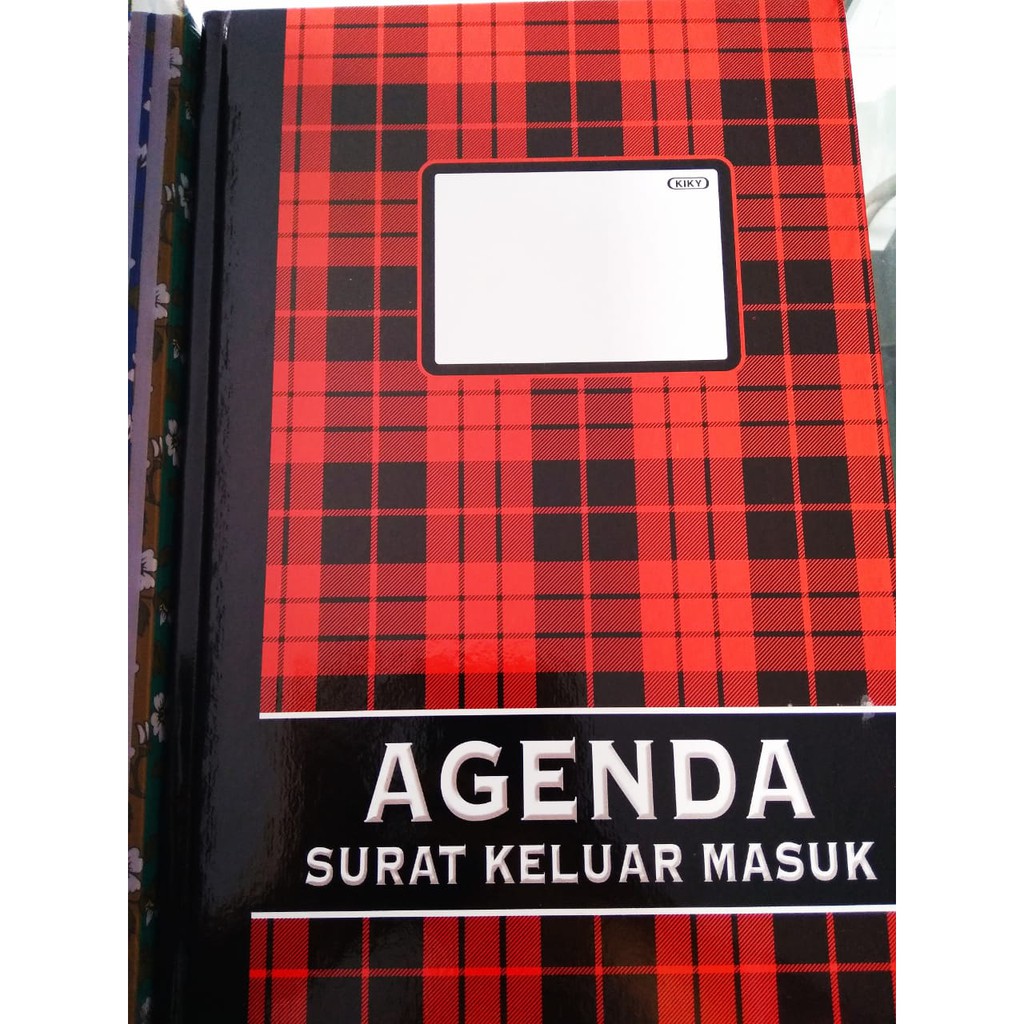 Buku agenda surat keluar masuk