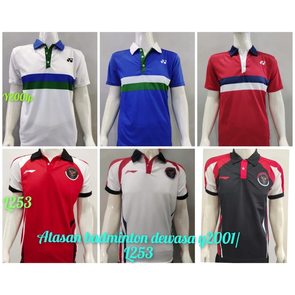 Atasan Kaos Badminton Dewasa 