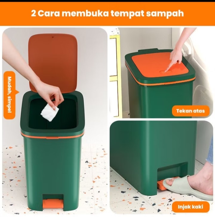 Tong Sampah Injak 8 liter