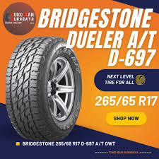 Ban 265/65 R17 Bridgestone Dueler AT D697